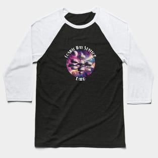 Cosmic Way Station Band Logo Baseball T-Shirt